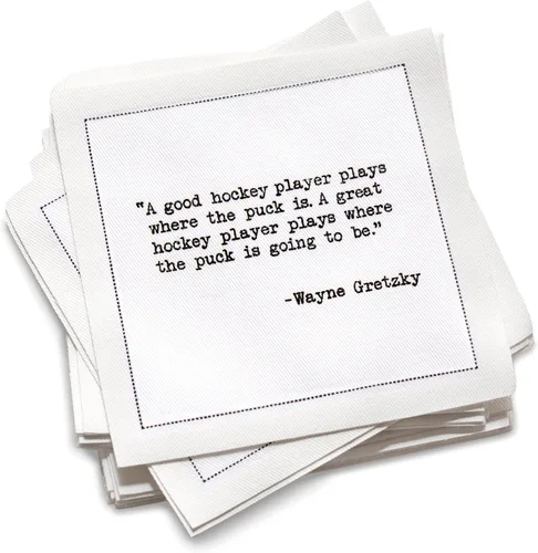 Miniatura 24 de Five Star Funny Dog Quotes Servilletas de cóctel de algodón blanco 50 servilletas de bebidas desechables de lujo con citas ingeniosas de perros