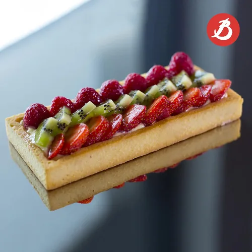 Miniatura 5 de de Buyer Anillo rectangular perforado para tarta – 4.7 x 1.6 x 0.8 pulgadas – Perfecto para hornear tartas maravillosamente crujientes – Fácil