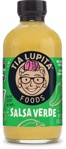Miniatura 9 de Tia Lupita Chipotle - Salsa picante 8 oz x 1 botella Calor sabroso, especias medianas, ahumado, cuerpo completo, sin gluten, sin OMG, sin