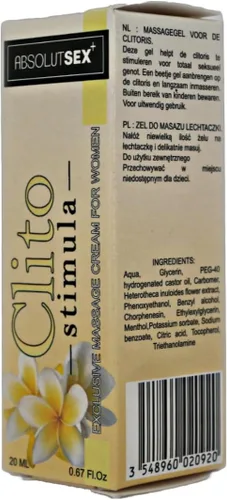 Miniatura 6 de Crema de clítoris Gel Orgasmic Intense para Mujeres Arnica Mint Sensible Estimulante Sexual Relaciones Sexuales Crema Sexuales para Orgasmo Femenino