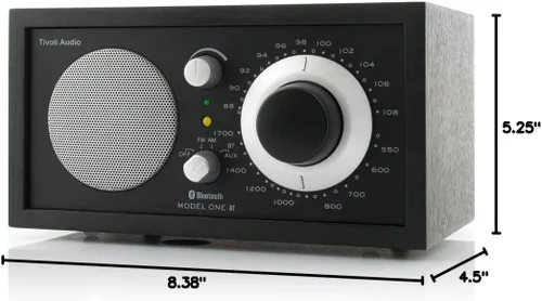 Miniatura 9 de Radio AM/FM con Bluetooth, Tivoli Audio M1BTBBS, Modelo uno