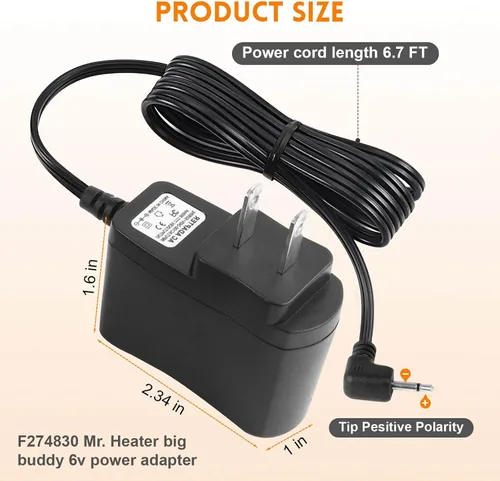 Miniatura 2 de F274830 Adaptador de corriente para calentador Mr. Heater Big Buddy MH18B F274800 F276127 F274830 F274865