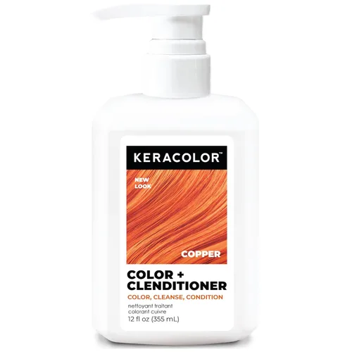 Miniatura 21 de Keracolor Color + Clenditioner - Acondicionador 3 en 1 para depositar color, limpia y acondiciona suavemente, color de cabello Merlot