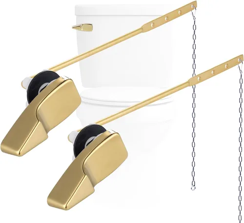 Miniatura 19 de Kit de reemplazo de mango de inodoro de montaje frontal de metal Hygie Rinse compatible con inodoro estándar americano/Mansfield/Gerber/TOTO/Kohler