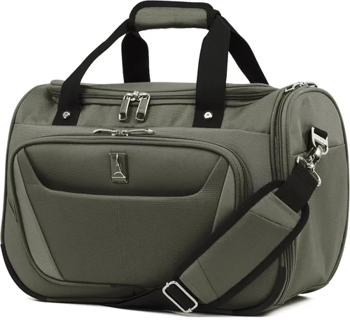 Miniatura 210 de Travelpro Maxlite 5 - Juego de 2 piezas de equipaje de mano de tela, expandibles con 4 ruedas giratorias, bolso blando para debajo del asiento, Negro