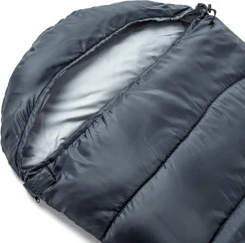 Miniatura 6 de Alpine Swiss Saco de dormir de 32.0 °F (32°F), ligero, impermeable, con saco de compresión, para adultos, para todas las estaciones, camping, Gris