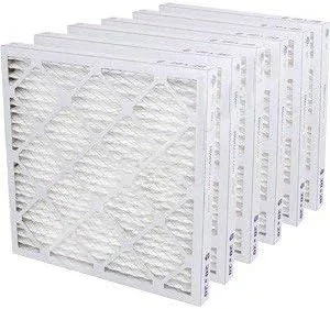 Filters Fast - Filtro de aire con pliegues Merv 11 de 1 pulgada - paquete de 6 unidades
