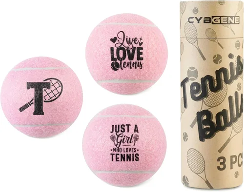 Miniatura 8 de Regalos de tenis, pelota de tenis personalizada, juego de 3 pelotas de tenis únicas con paquete de regalo, perfecto para compañeros de equipo de Men
