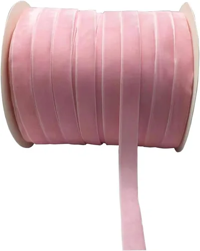 Miniatura 7 de Bobina de cinta de terciopelo de 10 yardas, disponible en muchos colores (Beige, 1 1/2 pulgadas)