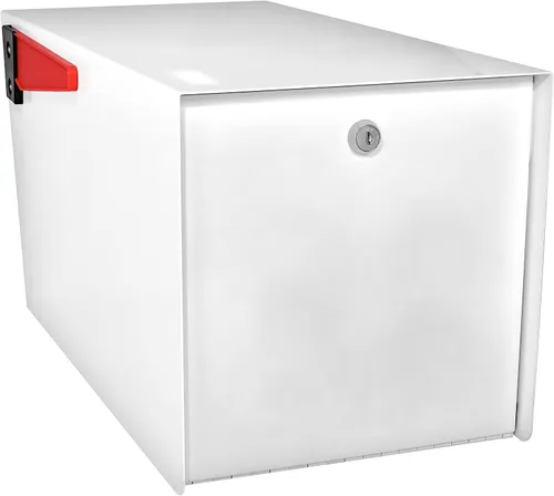 Miniatura 4 de Mail Boss 7529V Mail Manager - Buzón de seguridad con cierre de seguridad, color blanco alpino