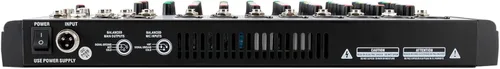 Miniatura 7 de Consola de mezcla de 8 canales Mezclador de audio Bluetooth Studio Mezclador de audio Consola de mezcla de sonido Sistema de escritorio Interfaz