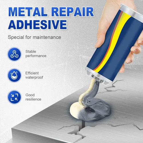 Miniatura 4 de Pegamento de fundición fuerte para metal, pegamento de fundición mejorado 2026, adhesivo de grado profesional para reparación de grietas de metal, 1