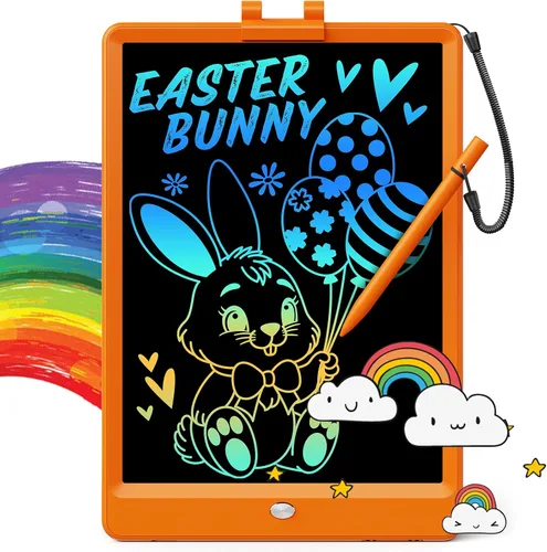 Miniatura 11 de ORSEN Tableta de escritura LCD de 10 pulgadas para niños, almohadilla de dibujo colorida y juguete educativo, regalo para niños y niñas de 3 a 6 años