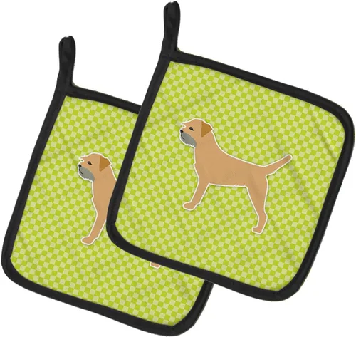 Miniatura 134 de Caroline's Treasures BB3567PTHD - Juego de soportes para ollas de cocina resistentes al calor, almohadillas calientes para cocinar, hornear, Copo