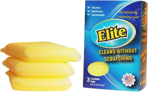 Miniatura 5 de Elite Buddy Dispensador de jabón para platos y organizador de esponjas (verde hierba) con almohadilla de limpieza multiusos Elite 3