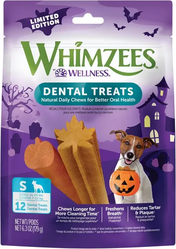 Miniatura 15 de Whimzees Wellness Stix Golosinas dentales para perros, masticables naturales, barra de gran tamaño, (7 unidades)