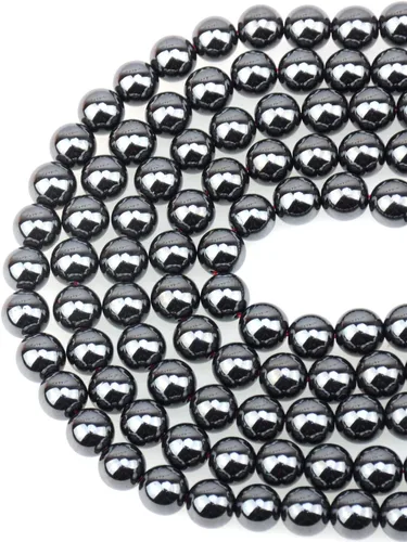 Miniatura 28 de Cuentas sueltas de 0.315 pulgadas/8mm de piedra natural redonda para hacer joyas con cordón elástico Sodalita azul