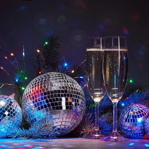 Miniatura 5 de Funtery 100 Piezas Bolas de Discoteca con Espejo a Granel Surtidas Plateadas Colgantes Decoración de Bolas de Discoteca para Hogar Boda Cumpleaños