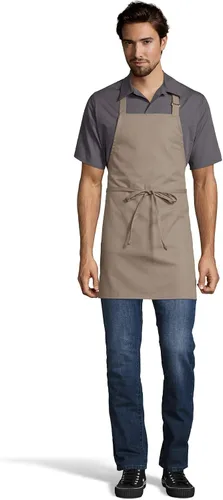 Miniatura 11 de Uncommon Threads Delantal unisex ajustable sin bolsillo para restaurante