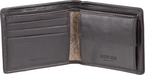 Miniatura 4 de GUESS Men's Leather Slim Bifold Wallet