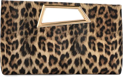 Miniatura 10 de Bolso de mano Coucoland para mujer - Bolsos de noche de cuero PU con purpurina de moda para fiesta de boda, uso diario PU Leather