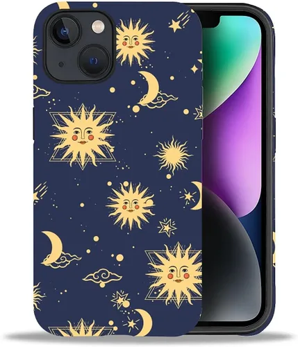 Miniatura 25 de DAIZAG Funda compatible con iPhone 11, hermoso color arena, patrón completo, carcasa rígida híbrida de plástico TPU + funda de protección
