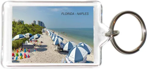 Miniatura 16 de Florida USA United States Acrílico Llaveros Llaveros Titulares - 6 3-Multi