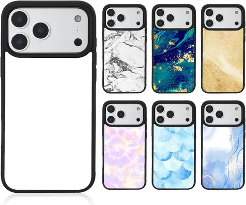 Miniatura 11 de Weewooday - 6 piezas de fundas para teléfono de sublimación en blanco DIY imprimibles antideslizantes a prueba de golpes personalizadas con prensa