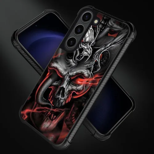 Miniatura 408 de CARLOCA Funda compatible con Samsung Galaxy S22 Ultra, diseño gráfico de Star Howling Wolfs Samsung Galaxy S22 Ultra, diseño gráfico, a prueba