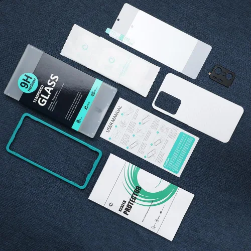 Miniatura 8 de Ibywind Protector de pantalla para Xiaomi 11T/11T Pro (5G), con 2 piezas de vidrio templado, 1 protector de lente de cámara, 1 película de fibra