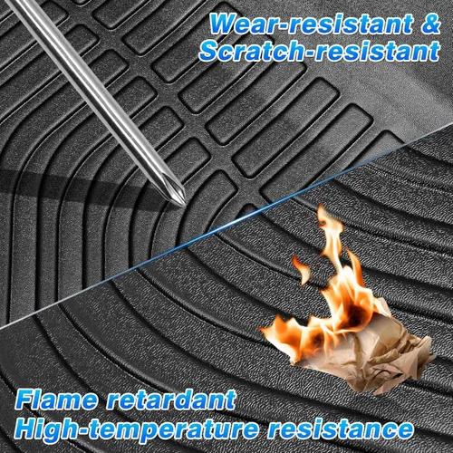 Miniatura 6 de Cartist Alfombrillas de Piso Compatibles con Hyundai Tucson NX4 2022 2023 2024 2025 (No para Modelo Híbrido) Alfombrillas de Piso para Todo Clima