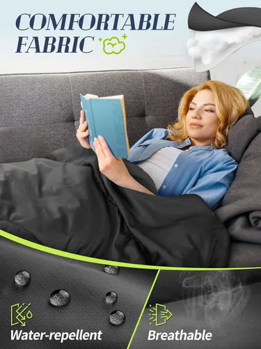 Miniatura 4 de Bessport Saco de dormir ligero, saco de dormir ultraligero para mochileros, resistente al agua durante 3 estaciones, para adultos y niños, al aire