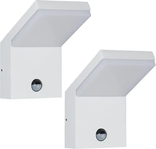 Miniatura 10 de Luces de pared para exteriores con sensor de movimiento, luz LED de porche de 1500 lm con detector PIR ajustable, aplique de pared exterior