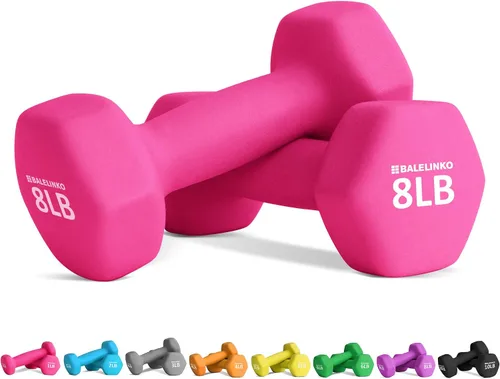 Miniatura 20 de Balelinko Equipo de Gimnasio en Casa, Entrenamiento de Fuerza, Pérdida de Peso, Pesos para Pilates, Yoga, Pesos para Mujeres, Hombres, Personas