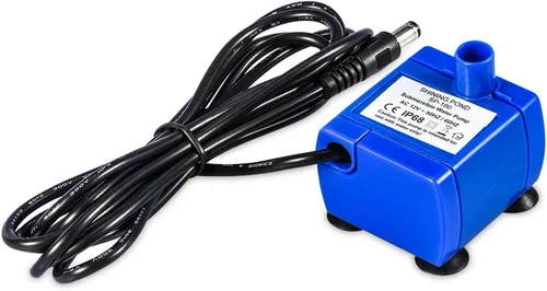 Bomba de repuesto para fuente de flores y gatos, sumergible de 12 V, motor eléctrico compatible ultra silencioso, fuente de bebida para mascotas,