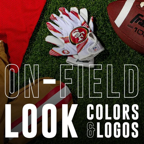 Miniatura 2 de Franklin Sports - Guantes de receptor de fútbol americano juvenil de la NFL, par de guantes de fútbol para niños con logotipos de equipos de la NFL