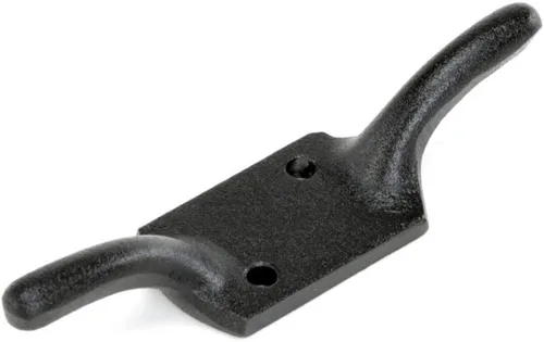 Hierro Forjado Abastecimiento de la ventana gancho Negro 4" H | Renovator