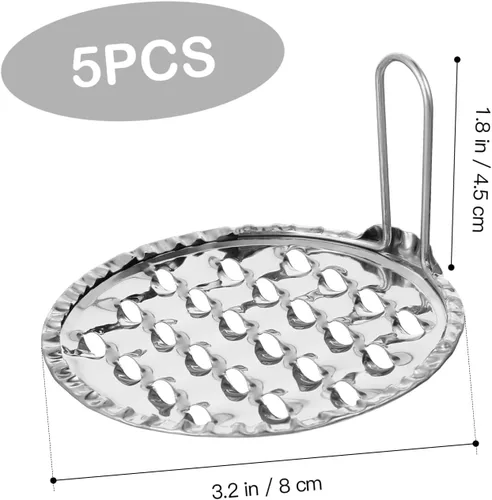 Miniatura 2 de Raspador de fideos de jalea raspador de gelatina: 5 piezas de acero inoxidable herramientas de fideos fríos para el hogar Manual de cocina Rascador