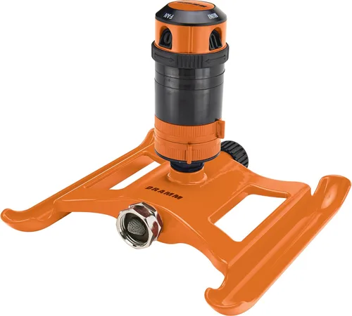 Miniatura 13 de Dramm ColorStorm - Aspersor de transmisión por engranajes sobre base de metal resistente y duradera, 4 patrones, ideal para áreas pequeñas, medianas
