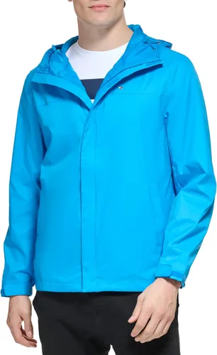 Miniatura 22 de Tommy Hilfiger Chaqueta impermeable con capucha, transpirable, ligera, para hombre