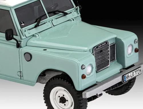 Miniatura 3 de Revell 85-4498 Land Rover Series III 109 - Kit de camión modelo a escala 1:24, 184 piezas, nivel de habilidad 5, kit de construcción