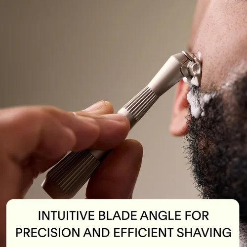 Miniatura 4 de Leaf Shave Juego de maquinilla de afeitar Leaf Twig, incluye maquinilla de afeitar Twig, soporte a juego, repuestos de cuchillas de un solo filo