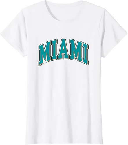 Miniatura 17 de Miami - Hometown Pride - Diseño retro - Camiseta clásica