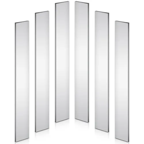 Amyhill Paquete de 6 Barras de Acero 1084 para Hacer Cuchillos 1/8" x 1-1/2" x 12" Barras de Acero Planas 1084 para Uso de Hobbistas y Profesionales