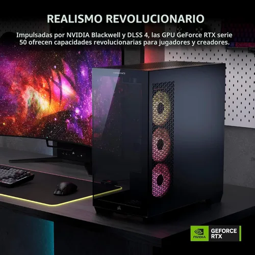Miniatura 3 de Corsair Vengeance a7500 PC para juegos – Enfriamiento líquido AMD Ryzen™ 7 9800X3D CPU – GPU AMD® Radeon RX 9070XT – 32GB de memoria Vengeance RGB