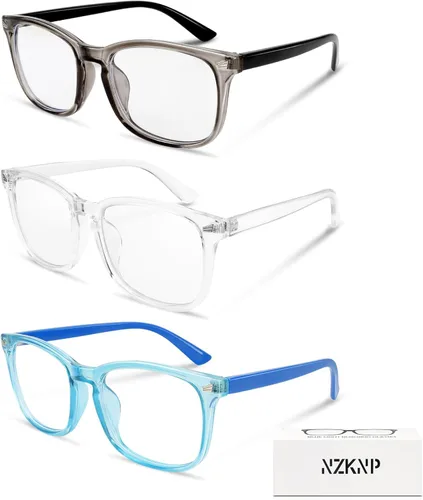Miniatura 13 de NZKNP Blue Light Glasses for Woman Men,Blue Light Blocking Glasses,Clear Glasses