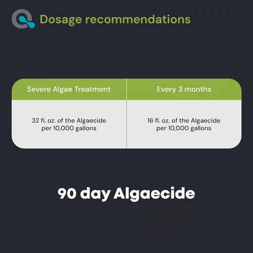 Miniatura 5 de Alguicida de cobre para piscina - Alguicida de 90 días para piscina enterrada para prevenir y eliminar algas de la piscina - Alguicida súper