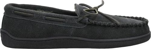 Miniatura 6 de Minnetonka - Pantuflas con suela rígida y forro de pelo para hombre