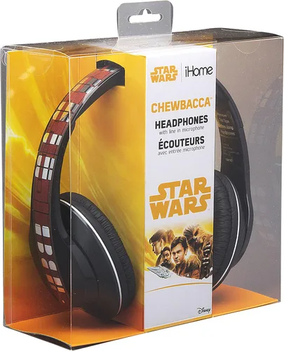 Miniatura 6 de eKids Star Wars Han Solo Movie Chewbacca - Auriculares sobre la oreja con micrófono integrado