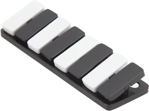 Miniatura 4 de Juguete deslizante para ansiedad, llave de piano de alta calidad, con clicker háptico, para alivio del estrés, con sonido de metal nítido